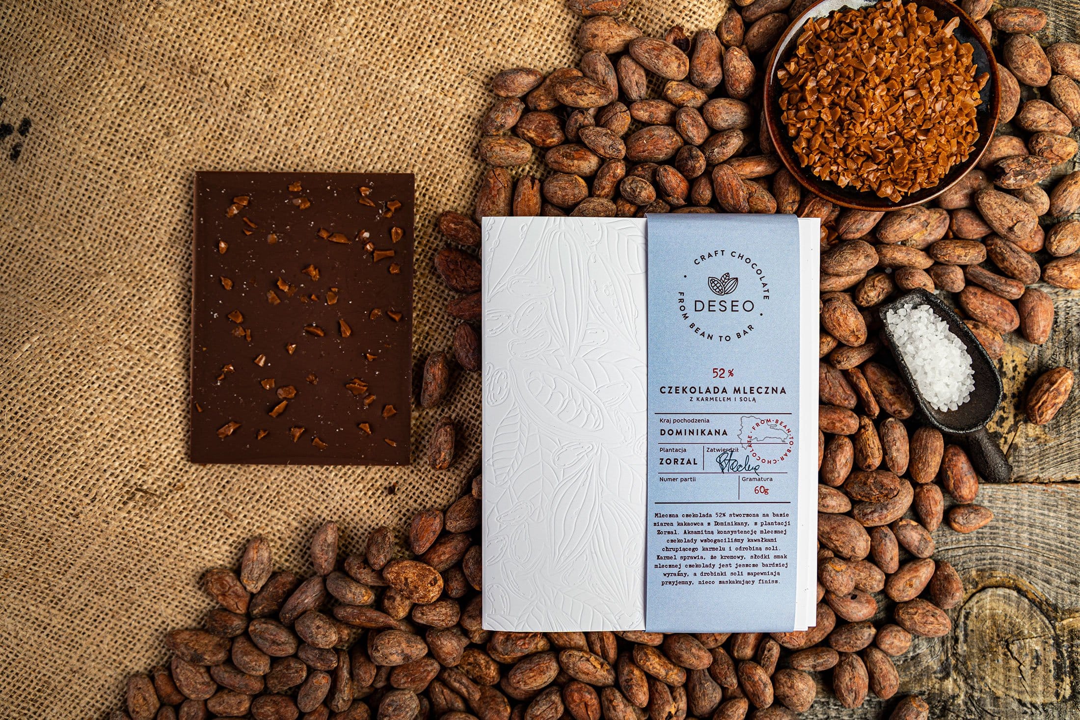 Milk Chocolate with Caramel and Salt
