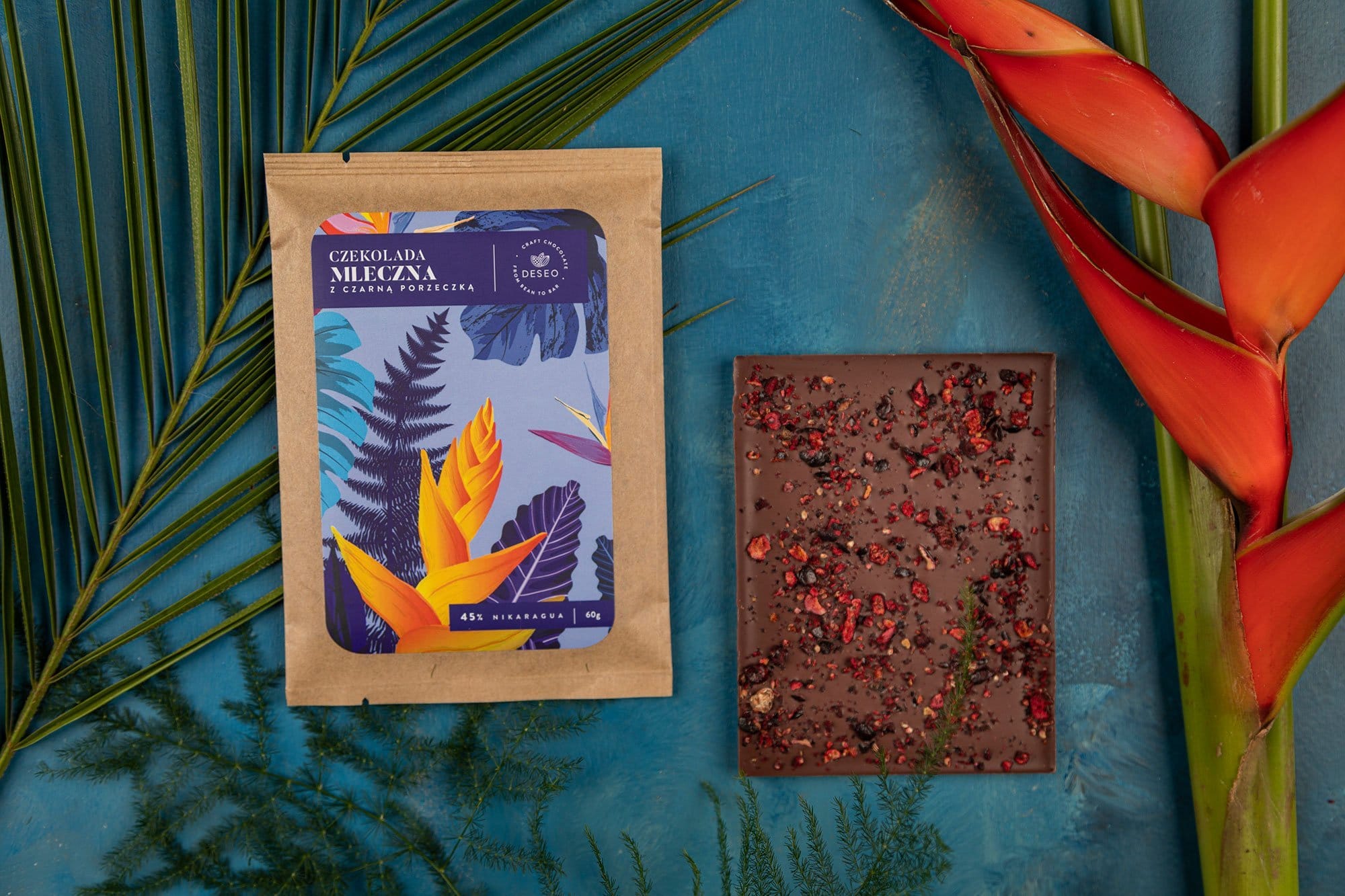 Milk Chocolate with Blackcurrant
