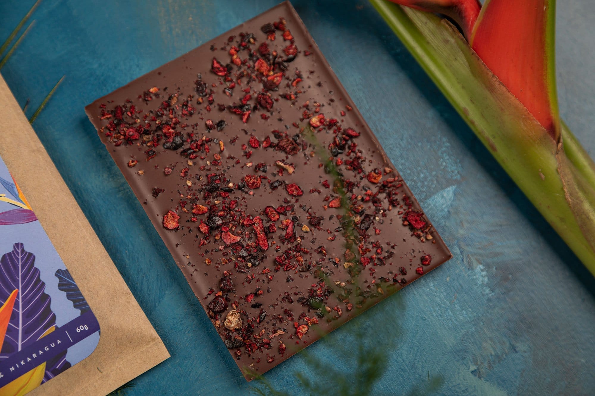 Milk Chocolate with Blackcurrant
