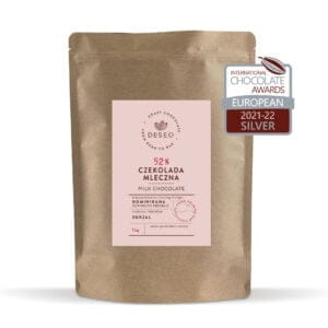 Dropsy czekolada mleczna Dominikana 52% 1kg