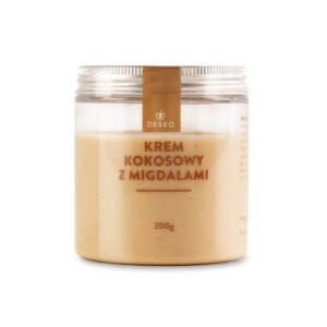 Krem kokosowy z migdałami CRUNCHY 200g