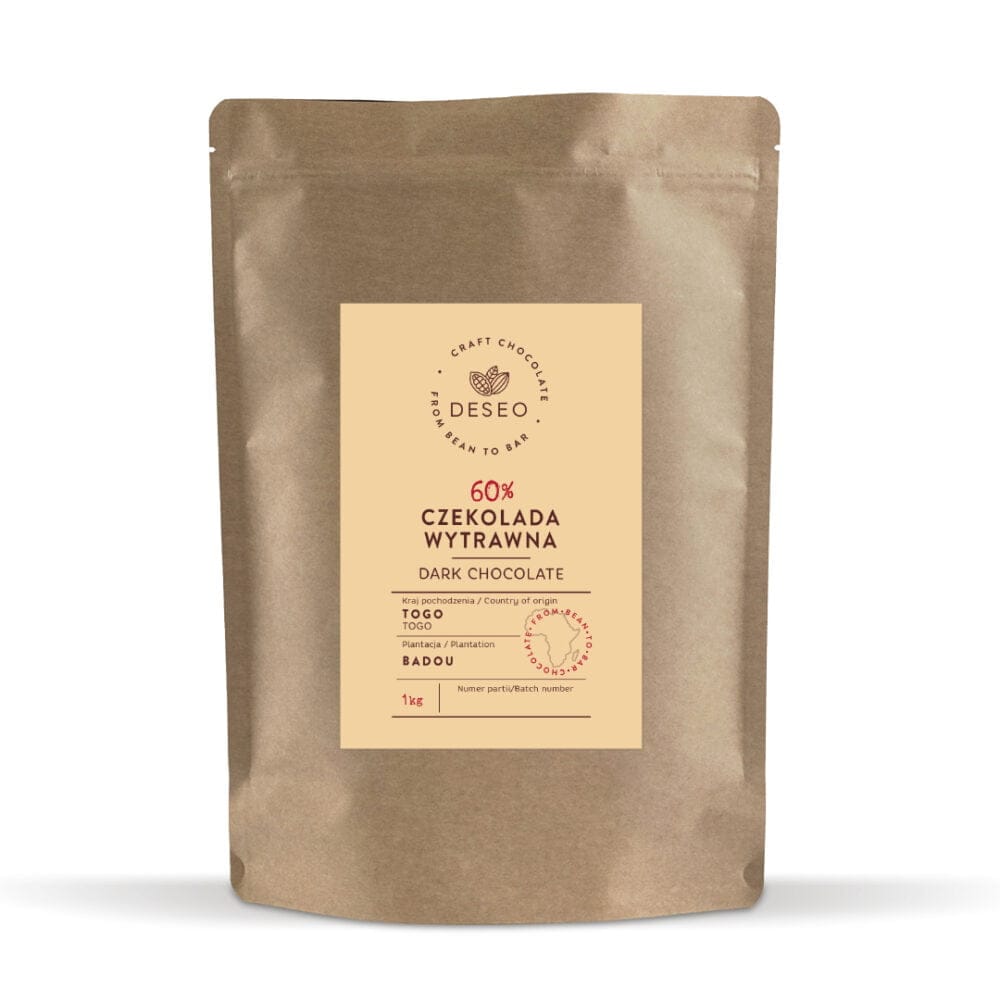 Dropsy czekolada wytrawna Togo 60% 1kg