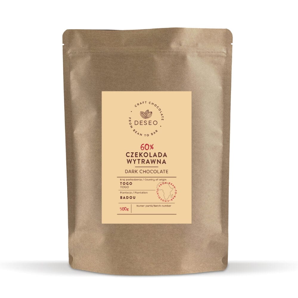 Dropsy czekolada wytrawna Togo 60% 500g