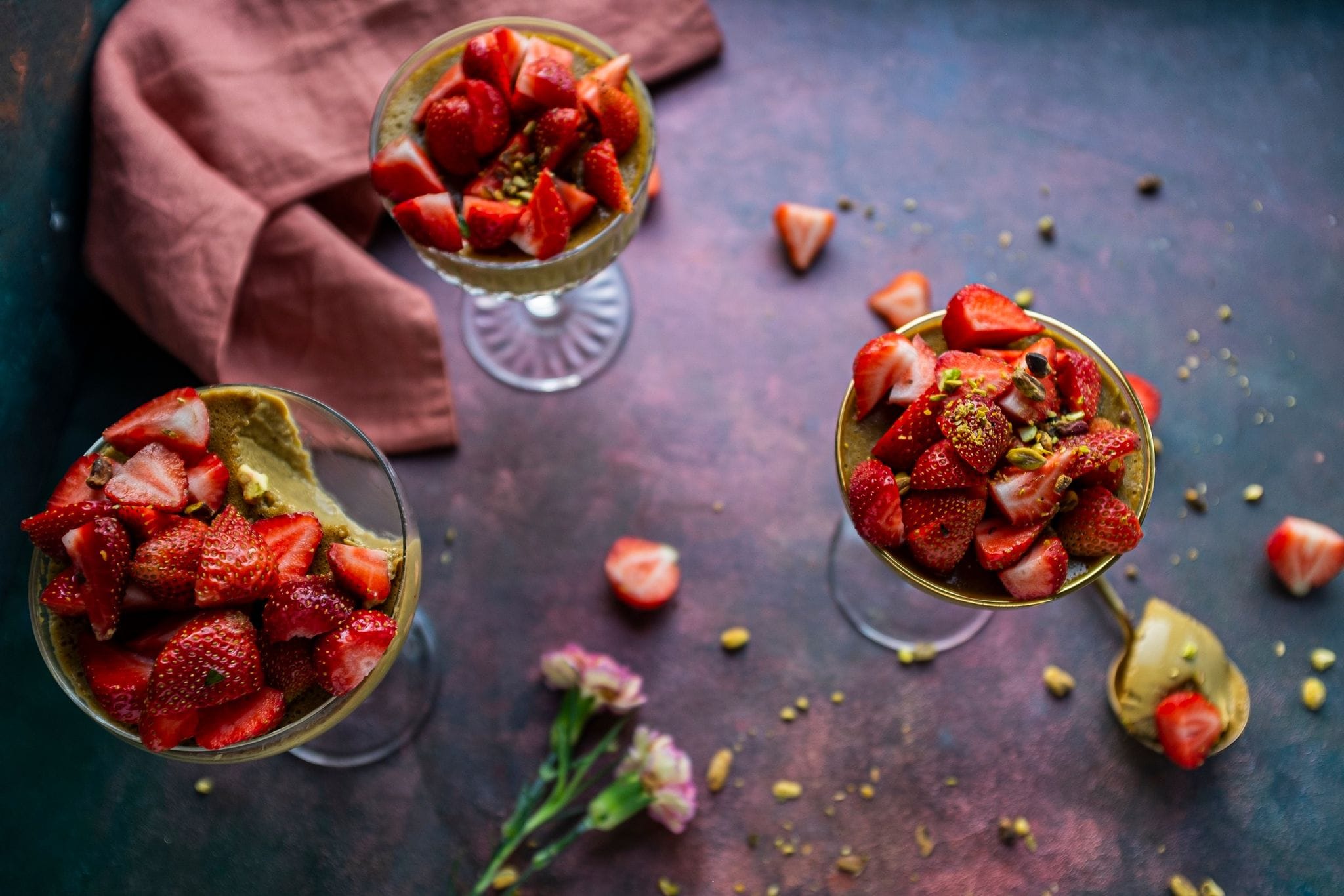 PISTACJOWA PANNA COTTA