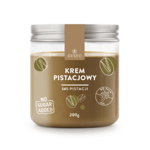 Krem pistacjowy BEZ CUKRU 200g