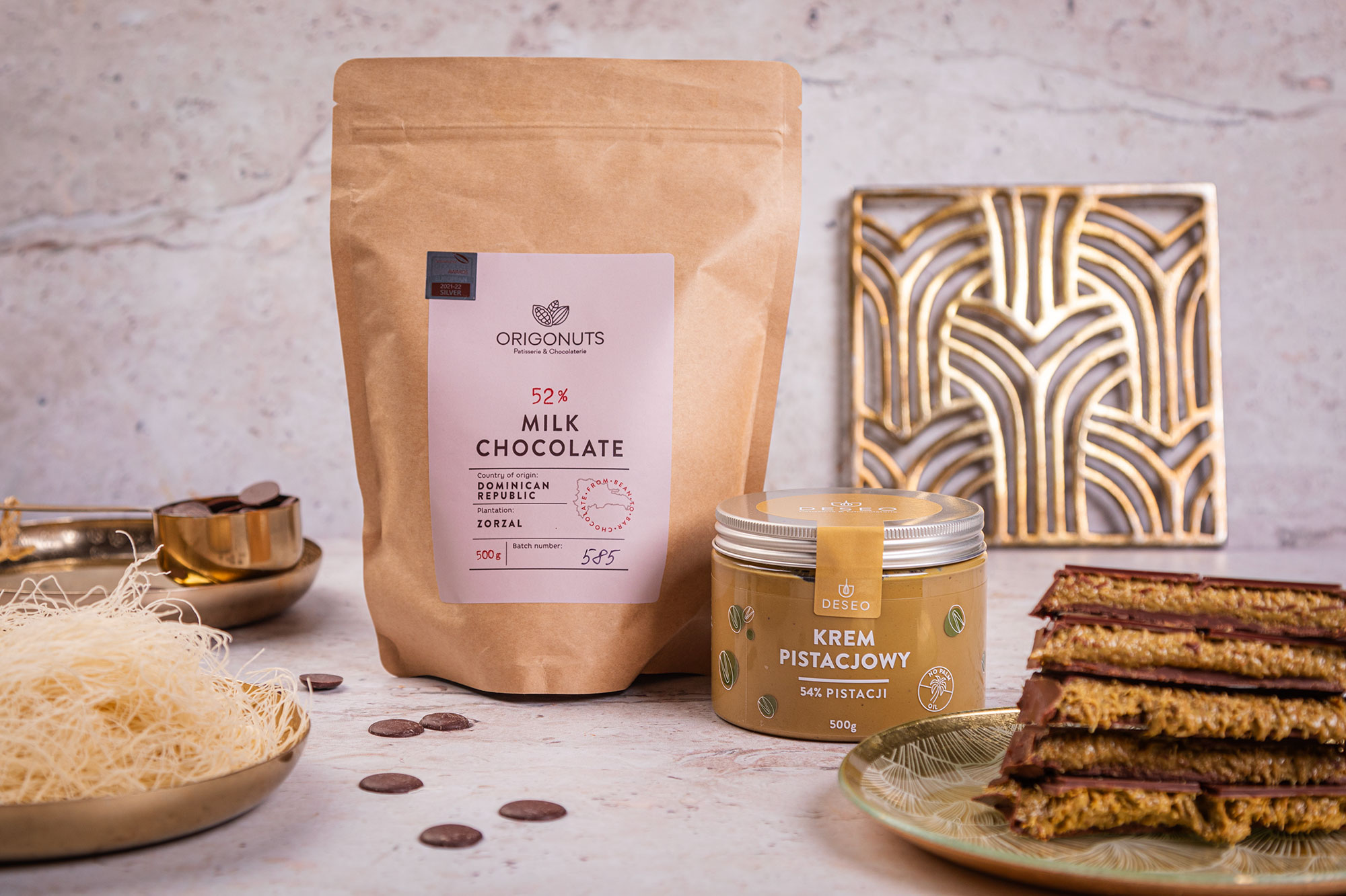 Dubai Chocolate – przepis na domową tabliczkę czekolady z pistacjami i kadayifem
