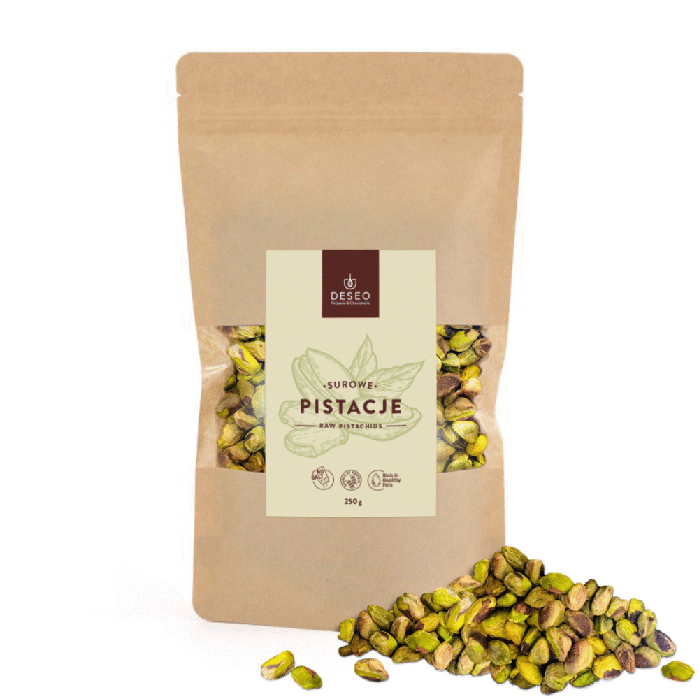 Pistacje surowe 250g DESEO