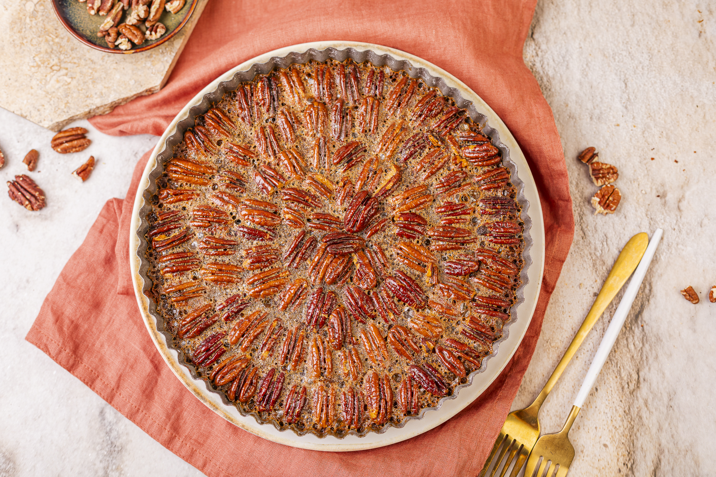 Brownie Pecan Pie – idealne połączenie czekolady i chrupiących orzechów