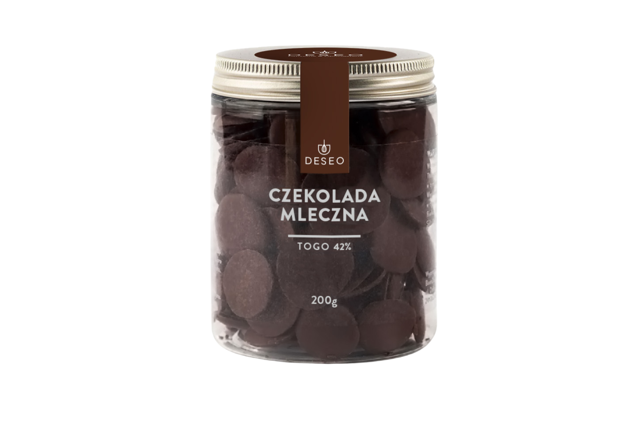 Dropsy czekoladowe Togo 42% 200g - Cukiernia DESEO Warszawa