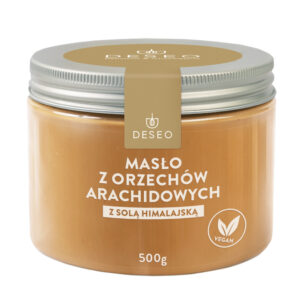 Masło z orzechów arachidowych z solą himalajską 500g